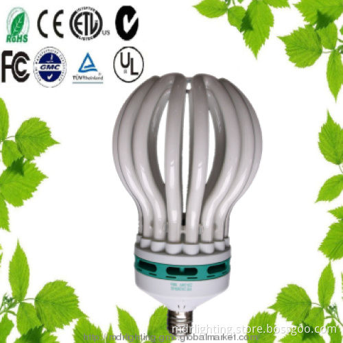 85W Lotus shape energy saving lamp CFL bulb compact fluorescent lamp